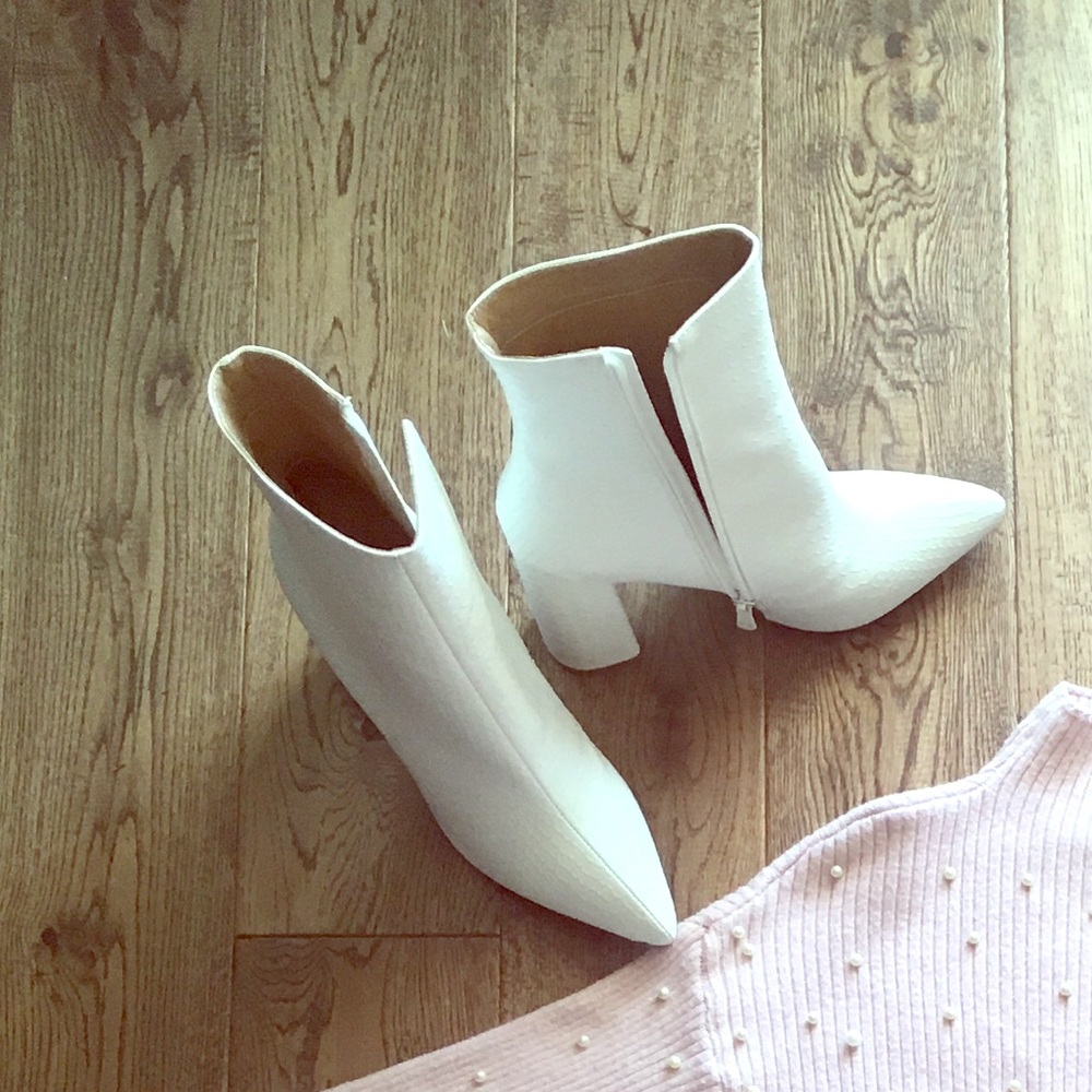 White boots